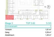 | AB SOFORT | 3 ZIMMER | ASPERNSTRASSE U2 | NEUBAU | TERRASSE | TOP INFRASTRUKTUR