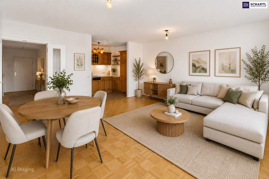 Ruhige 2-Zimmer-Wohnung mit Loggia – Wohnen in absoluter Ruhelage von Wien-Hernals!, Wohnung-kauf, 419.000,€, 1170 Wien 17., Hernals