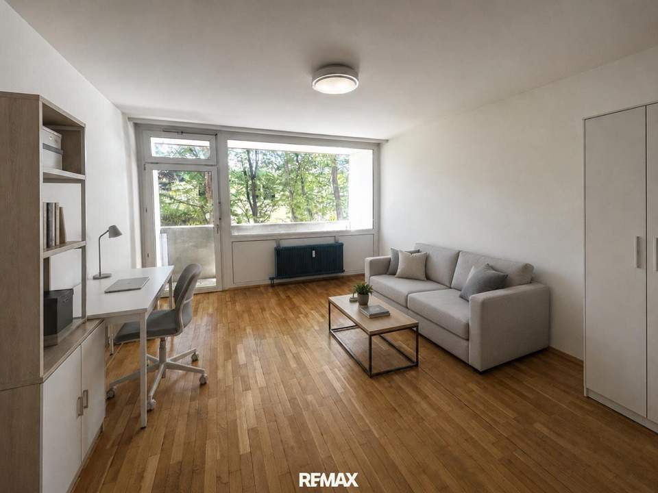Gemütliche Garçonnière mit Loggia in Bezirk St. Leonhard