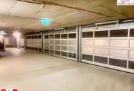 Abgeschlossene Doppel-Garagenbox mit Rolltor &amp; Strom – 3. UG, nur Eigentümer, U1 Kagraner Platz