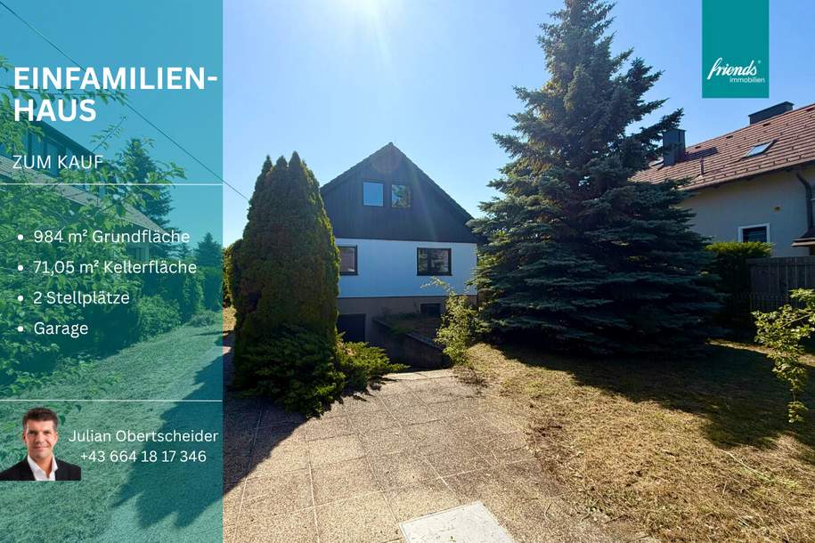 Einfamilienhaus mit Potential, Grundstück 984 m2, zweites Haus möglich, Haus-kauf, 595.000,€, 2512 Baden