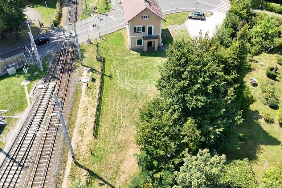 Altes Bahnhofswärter-Haus mit ca. 1055 m² direkt neben Bahnhof Deutschlandsberg!, Grund und Boden-kauf, 120.000,€, 8530 Deutschlandsberg
