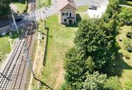 Altes Bahnhofswärter-Haus mit ca. 1055 m² direkt neben Bahnhof Deutschlandsberg!
