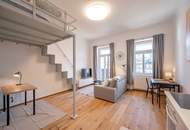 Short-term apartment in walking distance to AUGARTEN, 2-6 months, fully furnished with balcony!