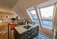 Blick über WIEN - Maisonette Dachgeschosswohnung mit Dachterrasse