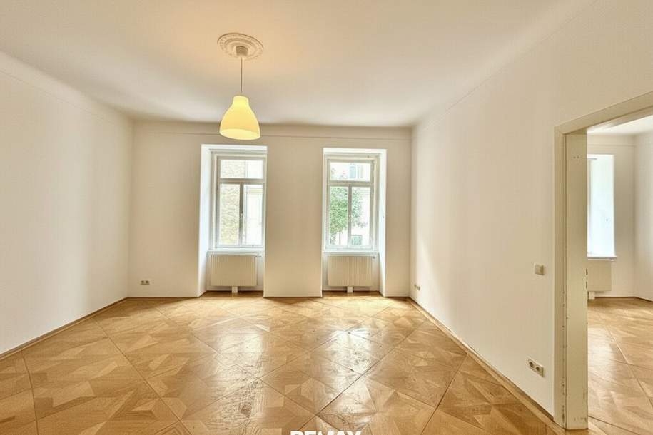 Nähe U6 Altbaucharme 3 Zimmerwohnung / auch als WG geeignet, Wohnung-miete, 1.467,00,€, 1080 Wien 8., Josefstadt