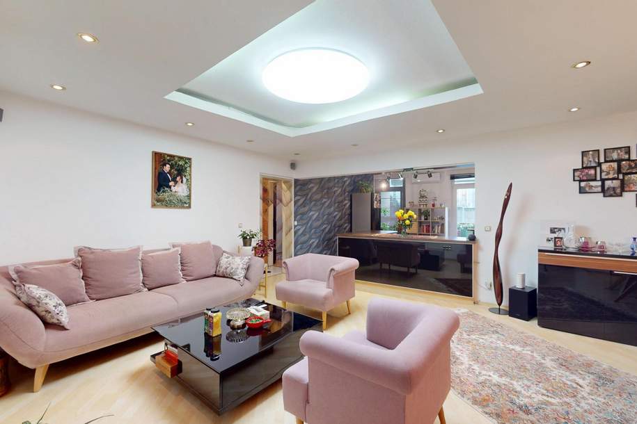 Zentrale 4-Zimmer- Wohnung mit Loggia, Sauna &amp; Tiefgarage in Linz !, Wohnung-kauf, 369.000,€, 4020 Linz(Stadt)