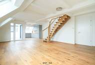 Offen gestatalltete Dachgeschoss-Maisonette mit Wintergarten und Terrasse | Erstbezug