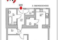 Clever geschnittene 2-Zimmer-Wohnung – bereit zum Einziehen!