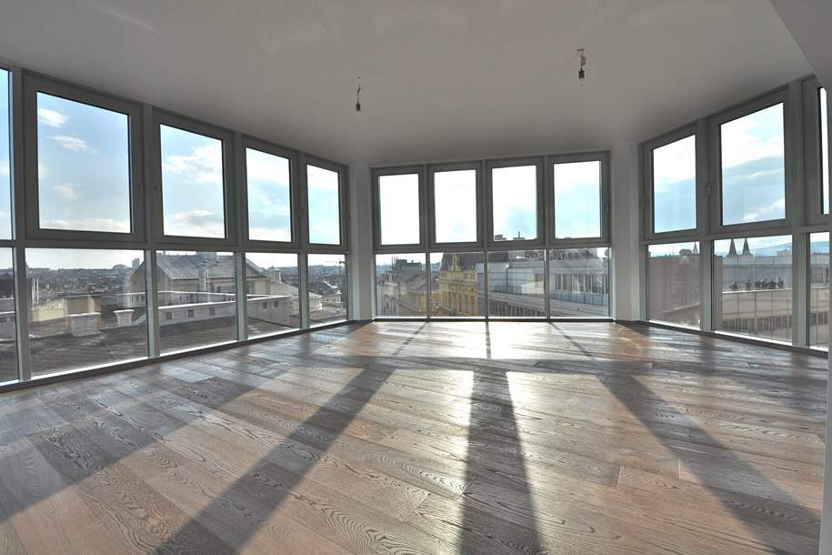PANORAMA-Ebene über der Stadt! Dachgeschoß-Maisonette mit privater Außenfläche, Wohnung-kauf, 1.490.000,€, 1060 Wien 6., Mariahilf