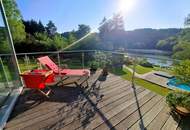 See-Villa mit Chic, Charme und intimer Freiluftatmosphäre - ein Juwel im Kamptal/Idolsberg