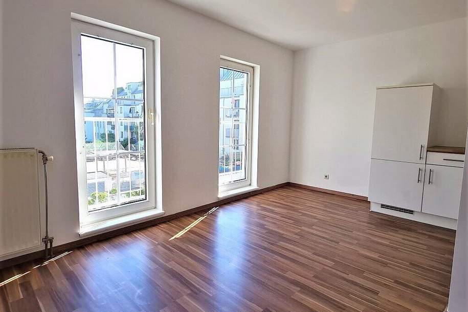 MEISELSTRASSE, HOFRUHELAGE, sonnige 23 m2 Neubau, Einzelwohnraum, Kochnische, Duschbad, 2. Liftstock, U3-Nähe, Wohnung-miete, 610,01,€, 1150 Wien 15., Rudolfsheim-Fünfhaus