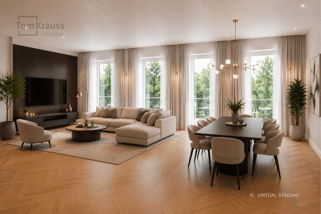 ALTBAU NEU GEDACHT. GROSSZÜGIG WOHNEN MIT BALKON.