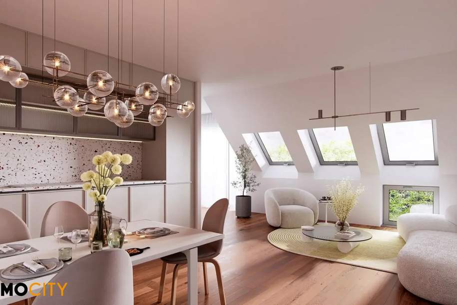 Charmante 3-Zimmer-DG-Wohnung mit Terrasse &amp; Balkon – ruhig und lichtdurchflutet, Wohnung-kauf, 688.000,€, 1160 Wien 16., Ottakring