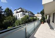 sonnige Terrassenwohnung in absoluter Ruhelage - großzügige 2 Zimmer-Wohnung in begehrter Döblinger Wohnlage