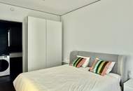 42. Etage: Möbliert - Gym, Pool und Wellnes: Den schönsten Ausblick mit Sonneuntergang auf Kahlenberg