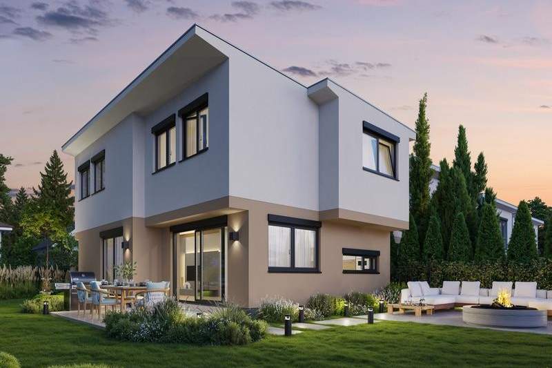 Erstklassiges Einfamilienhaus am Bruckhaufen - Erstbezug, Haus-kauf, 822.900,€, 1210 Wien 21., Floridsdorf