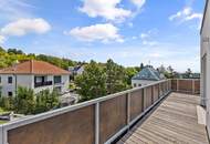 DG-Wohnung mit atemberaubender Dachterrasse in absoluter Grünruhelage