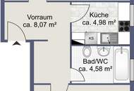 HOFSEITIGE 2-ZIMMER WOHNUNG IN DER HERBECKSTRASSE