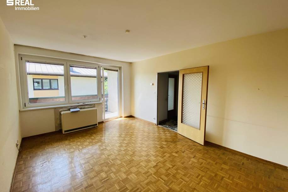 Sanierungsbedürftige 2-Zimmer-Wohnung mit Balkon in Neu-Anif, Wohnung-kauf, 199.000,€, 5081 Salzburg-Umgebung