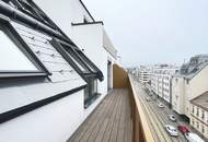 BEL ATRIUM- klimatisierte 2 Zimmer Wohnung - im Dachgeschoss - mit Terrasse