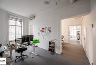 helles Altbau-Eckbüro am Parkring vis a vis des Stadparks