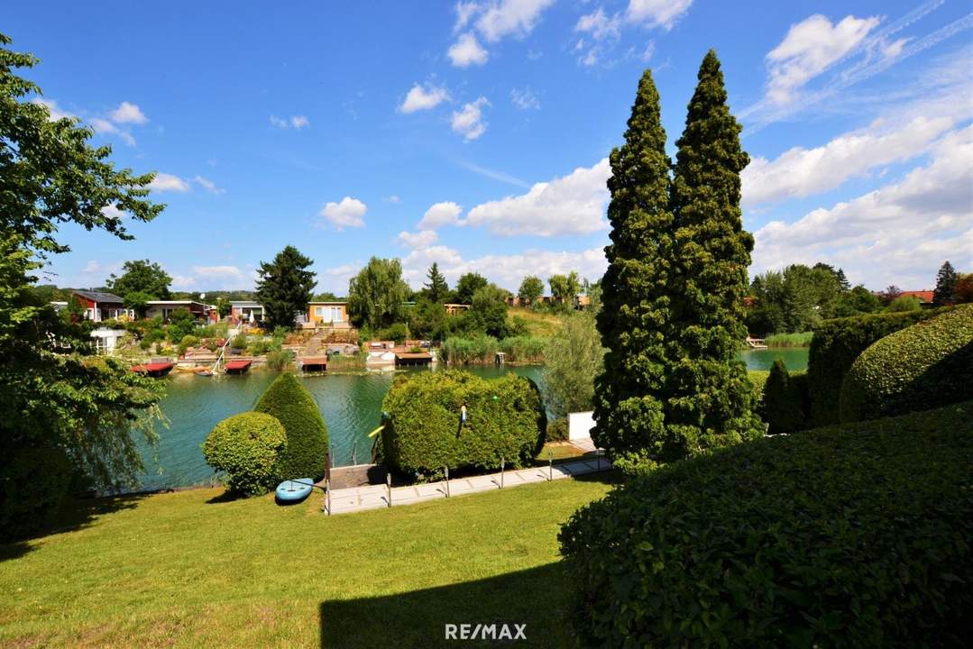 Ruheoase nahe Wien - Charmantes Sommerhaus mit direktem Wasserzugang
