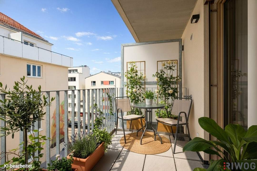 ERSTBEZUG mit Loggia/Balkon | Nähe Alte Donau | Fernwärme | TG-Stellplatz optional | Ideal für Anleger oder Eigennutzer | Nachhaltiges Projekt