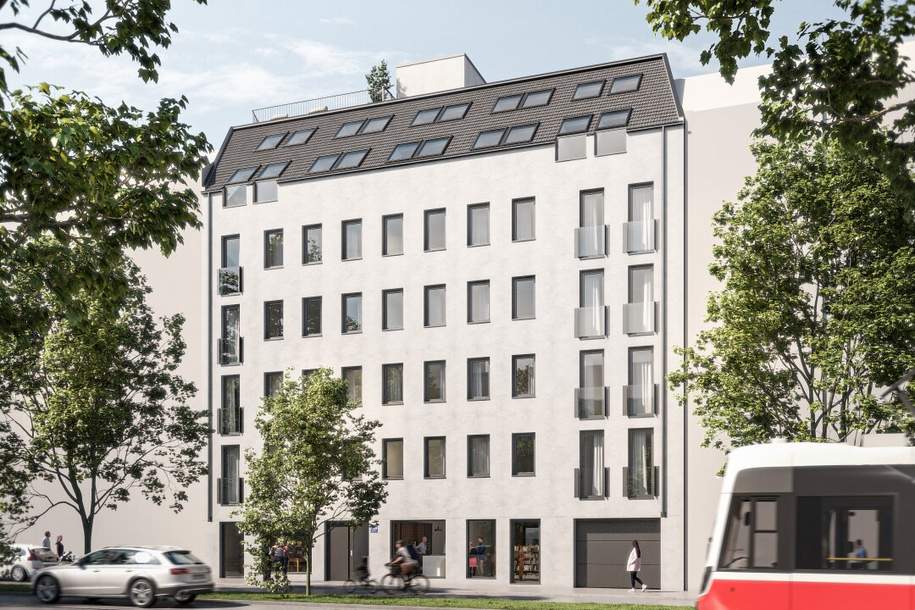 NEUBAUPROJEKT HERNALS - BEZUGSFERTIG JULI 2025 - HOCHWERTIGE MIETWOHNUNGEN *INKL. EINBAUKÜCHE*, Wohnung-miete, 1.868,08,€, 1170 Wien 17., Hernals