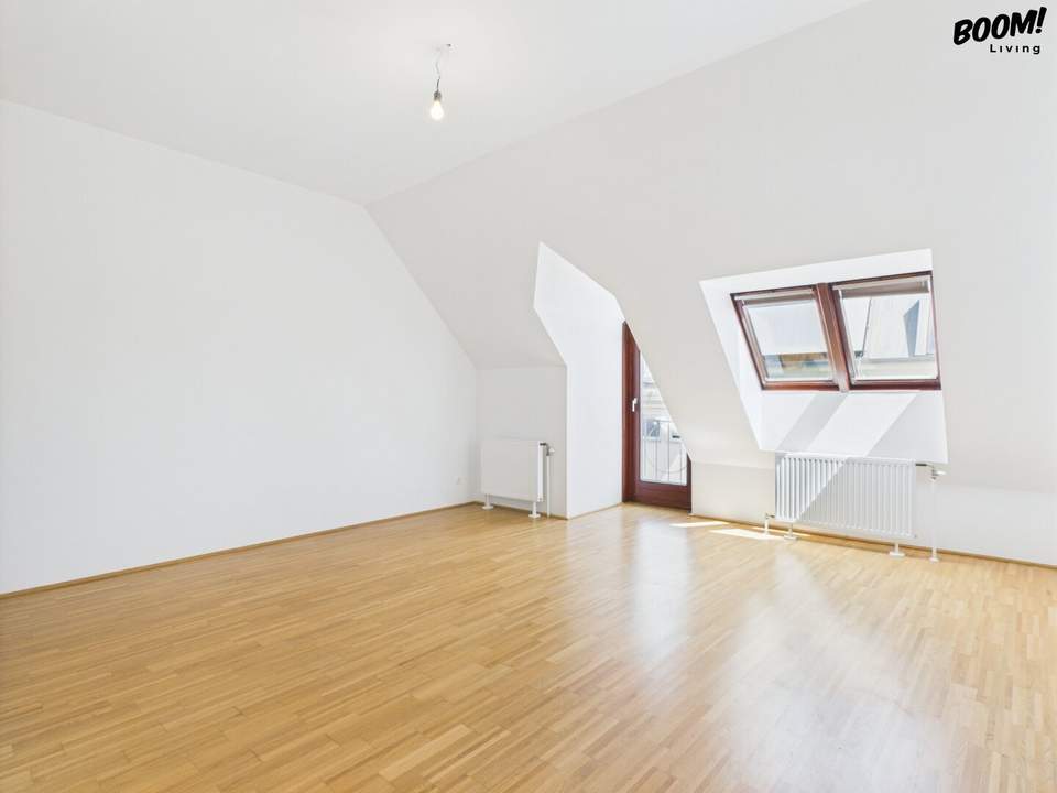 2-Zimmer-Dachgeschosswohnung beim Schubertpark
