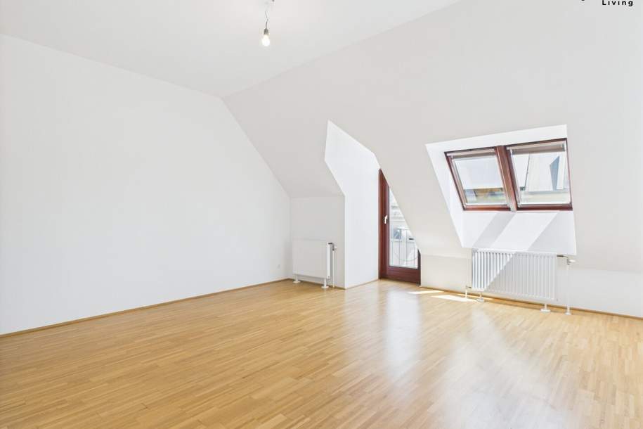 2-Zimmer-Dachgeschosswohnung beim Schubertpark, Wohnung-miete, 1.057,64,€, 1180 Wien 18., Währing