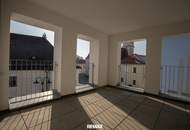 Neubauwohnung im Stadtzentrum mit Ausbaupotenzial &amp; Dachterrasse