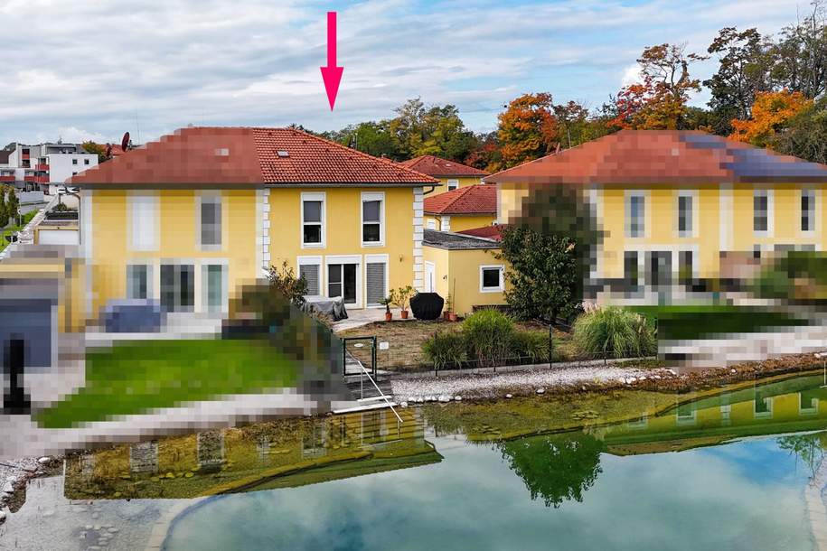 Stilvolle Seeresidenz mit Garten und privatem Seezugang Nähe Baden, Haus-kauf, 590.000,€, 2523 Baden