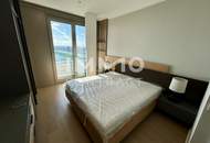 Möbliertes Apartment im 42. Stock mit Weitblick auf die Donau! Pool, Spa und Fitness inklusive!