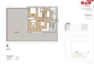 105 m² Dachterrasse für Ihr Leben im Freien – barrierefreie Komfortwohnung mit grünem Energiekonzept