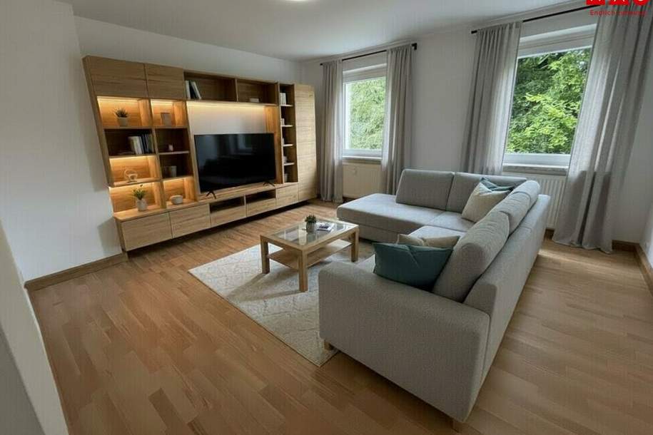 Attraktive 3-Zimmer-Wohnung in Münichholz: praktisch geschnitten, sonnig und einladend, mit idealer Lage, ausgezeichneter Infrastruktur! Ab sofort beziehbar und unbefristeter Mietvertrag!, Wohnung-miete, 500,45,€, 4400 Steyr(Stadt)