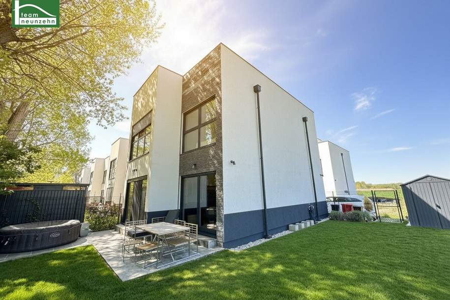 Einfamilienhaus im Grün-Idyll - Modernes Wohnen in der Neubau-Siedlung in Weinsteig, Großrußbach, Haus-kauf, 349.000,€, 2114 Korneuburg
