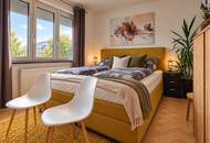 Gepflegte, voll möblierte Wohnung mit Garage, Lift &amp; verglaster Loggia in Enns