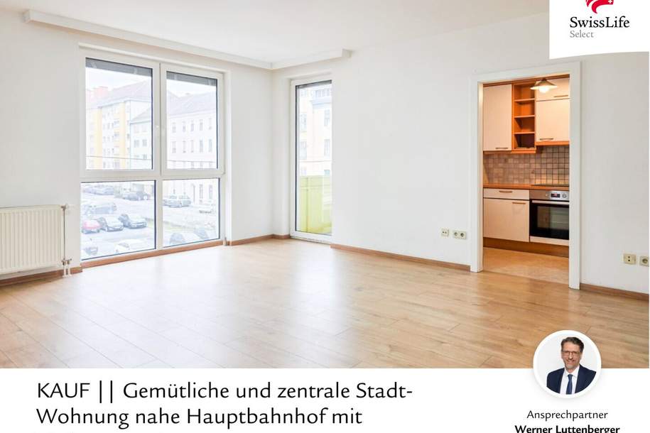 Gemütliche und zentrale Stadt-Wohnung nahe Hauptbahnhof mit Tiefgaragenplatz, Wohnung-kauf, 249.000,€, 8020 Graz(Stadt)