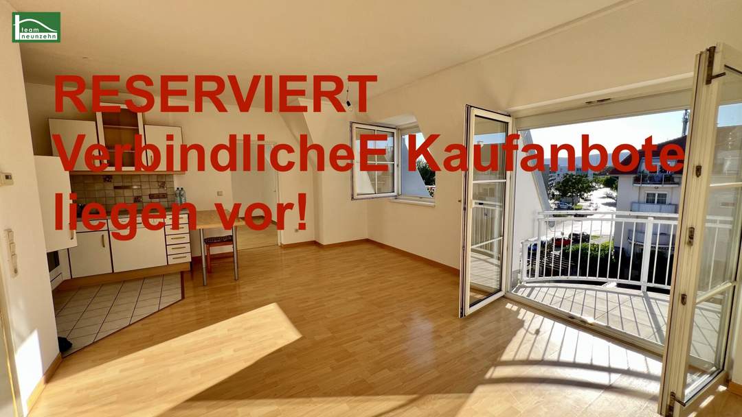 (RESERVIERT) Neuer Preis! Gute DG Wohnung, 50m² bei LKH, Balkon & großer Keller mit ca. 14m², kein Lift (Kfz-Stellplatz zusätzlich)