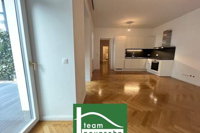 CHARMANT WOHNEN IN BEGEHRTER RUHELAGE! ALTBAU-WOHNUNG MIT TERRASSE &amp; GARTEN &amp; ATRIUM! HOFRUHELAGE! SANIERT! Hochwertig inkl. Küche! Gelungener Grundriss!, Wohnung-kauf, 493.900,€, 1060 Wien 6., Mariahilf