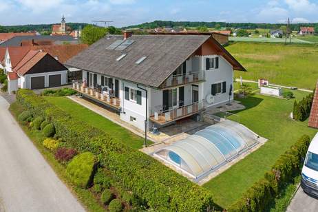 Exklusives Wohnhaus mit Pool, Garten und Garagen in Grünruhelage, Haus-kauf, 498.000,€, 8333 Südoststeiermark