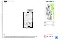 Top-Grundriss | Helle 1-Zimmer-Wohnung