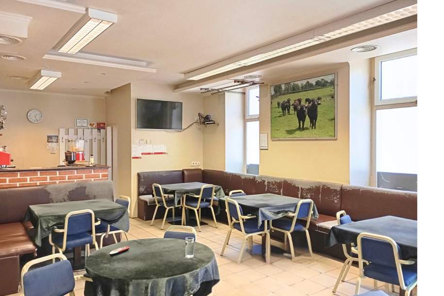 FIX &amp; FLIP: Dein Kaffehaus in Ottakring., Gewerbeobjekt-kauf, 279.000,€, 1160 Wien 16., Ottakring