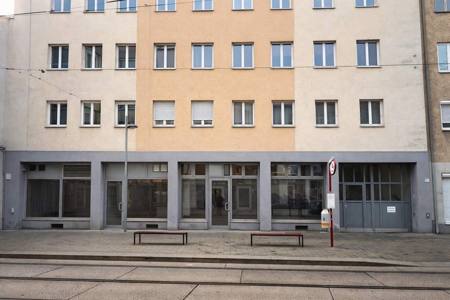 Helles, vielseitig nutzbares Geschäftslokal mit Straßenfront an der Neulerchenfelder Straße, Gewerbeobjekt-kauf, 219.000,€, 1160 Wien 16., Ottakring