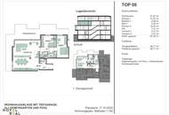 VERKAUFSSTART - 3 Zimmer Erstbezugwohnung mit Balkon! Highlight sind Pool und Outdoorküche im Gemeinschaftsgarten!