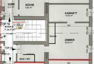 Kleine Altbauwohnung, frisch ausgemalt, neuwertige Küche, ruhig im Hinterhof gelegen, mit guter Raumaufteilung.