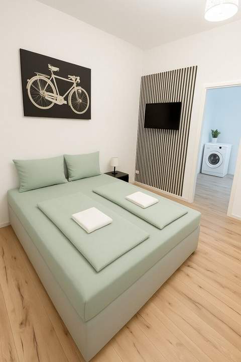 "APARTHOTEL" mit 6 Zimmer und 1 Büro Voll Ausgestattet 5 Gehminuten zum 1 Bezirk!