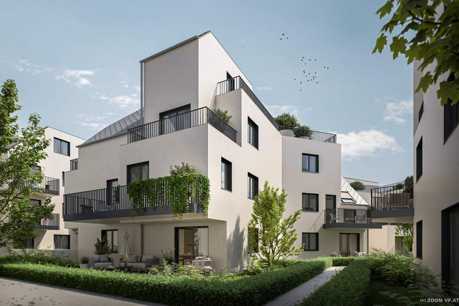++Der Platzhirsch++ Fantastischer 2 Zimmer Erstbezug mit Terrasse!, Wohnung-kauf, 229.000,€, 1220 Wien 22., Donaustadt