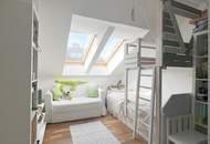 Dachgeschoss mit Terrasse - Ausblick auf die Gloriette